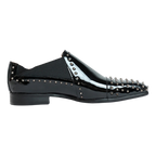 Bellini Loafer | Black with studs