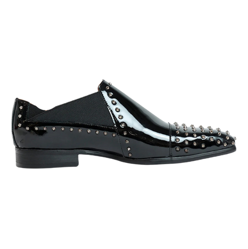 Bellini Loafer | Black with studs