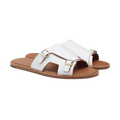 Jackie Cogan Slipper | White