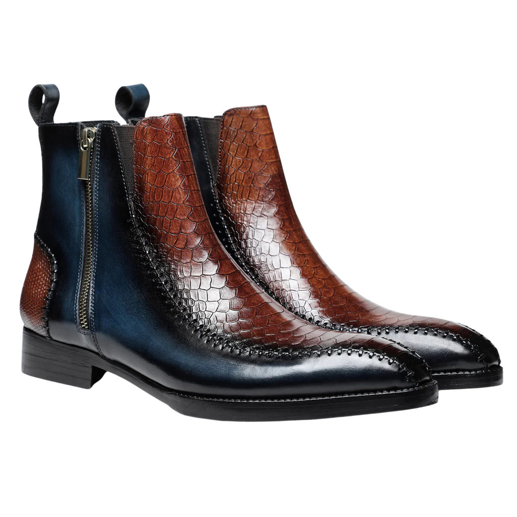 CAPO NERO BOOT | BLUE BROWN