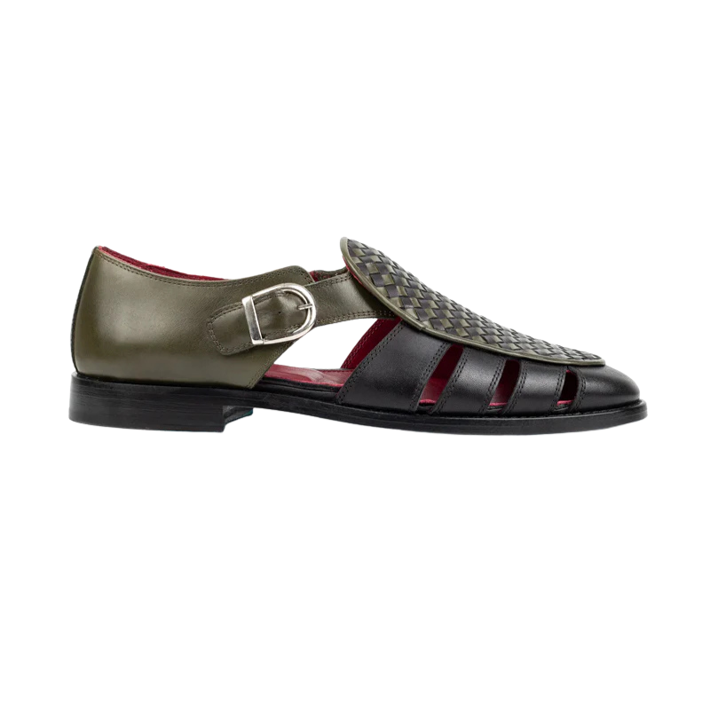 Nicky Santoro Sandal | Green