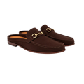 Reckless Baron Suede Mule | Brown