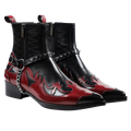 THE DON'S BOOT | BLACK/RED