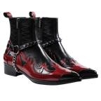 THE DON'S BOOT | BLACK/RED