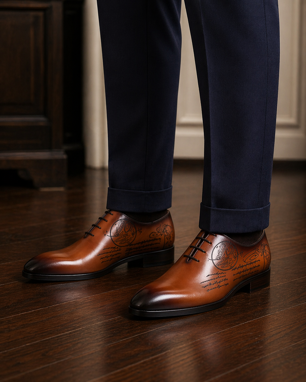 WALTER LACEUP | LASER BROWN