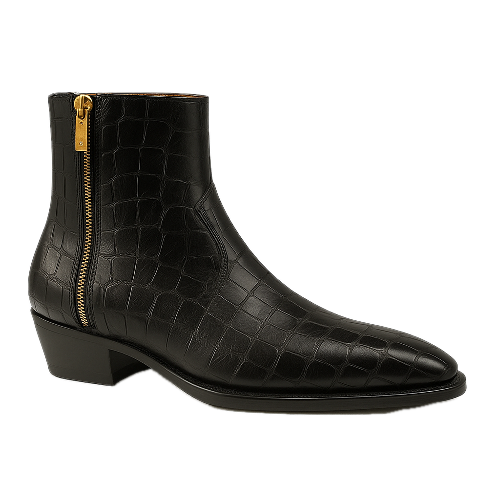 DON MILANO BOOT | CROCO BLACK