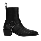MICHAEL BOOT | BLACK WITH STUDS