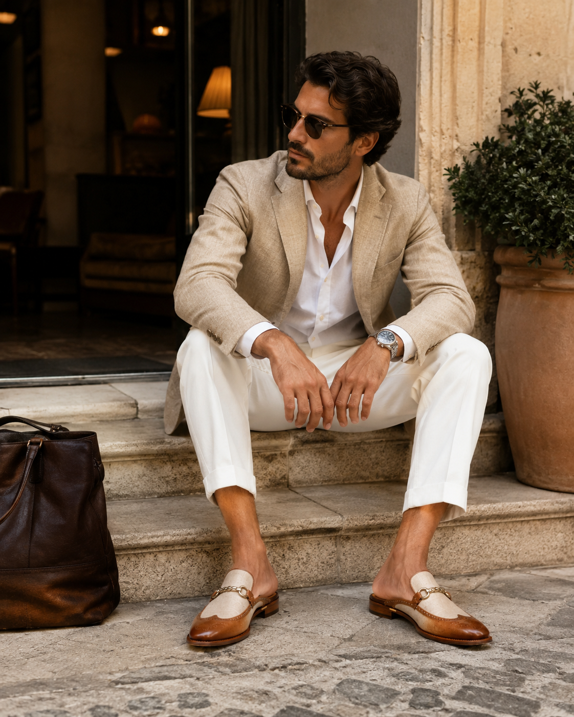 Don Bravado Mule | White