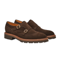 RAVOK MONK | SUEDE BROWN
