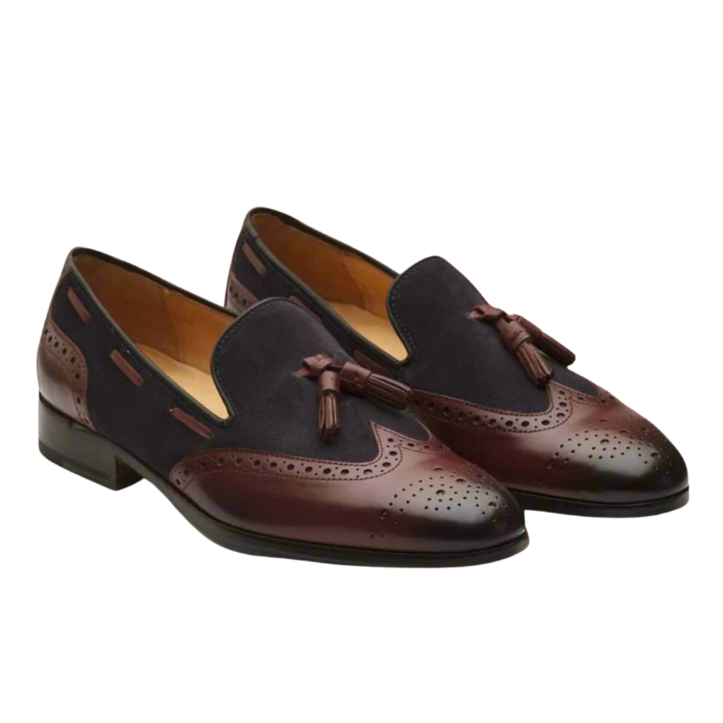 CHARLES TASSEL LOAFER | WOOD BROWN