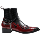 THE DON'S BOOT | BLACK/RED