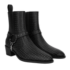 MICHAEL BOOT | BLACK WITH STUDS