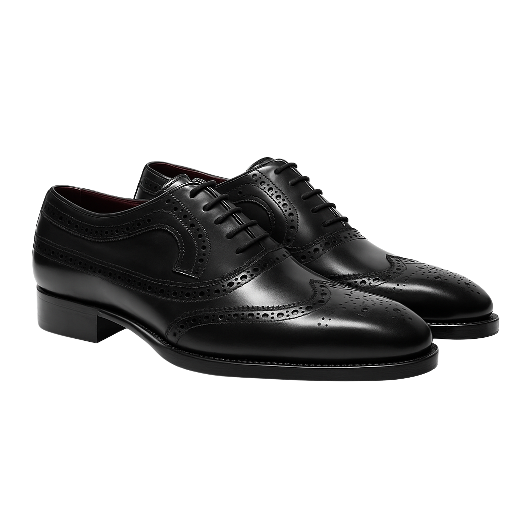 ARTHUR SHELBY LACEUP | BROGUE BLACK