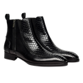 CAPO NERO BOOT | CROCO BLACK