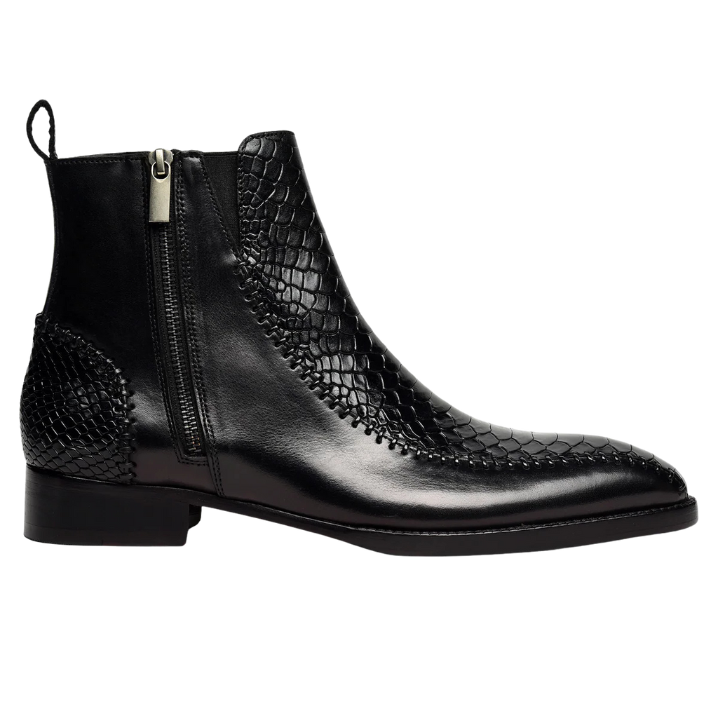 CAPO NERO BOOT | CROCO BLACK