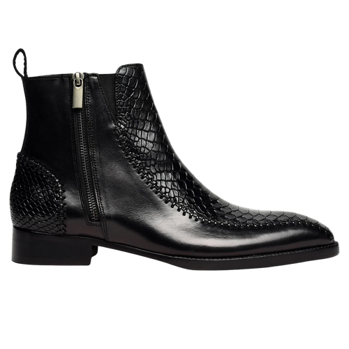 CAPO NERO BOOT | CROCO BLACK