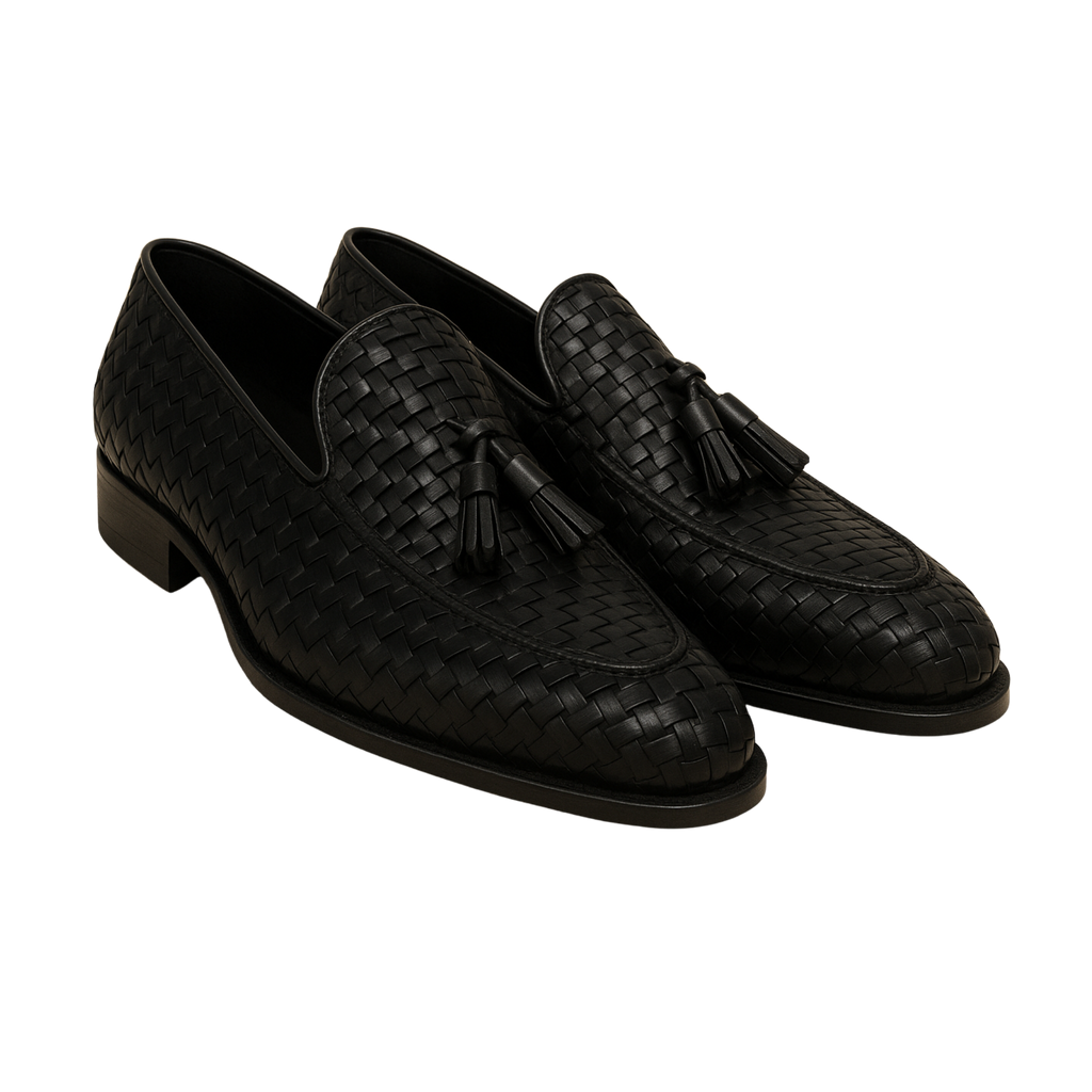 CHARLES LOAFER | TEXTURED BLACK