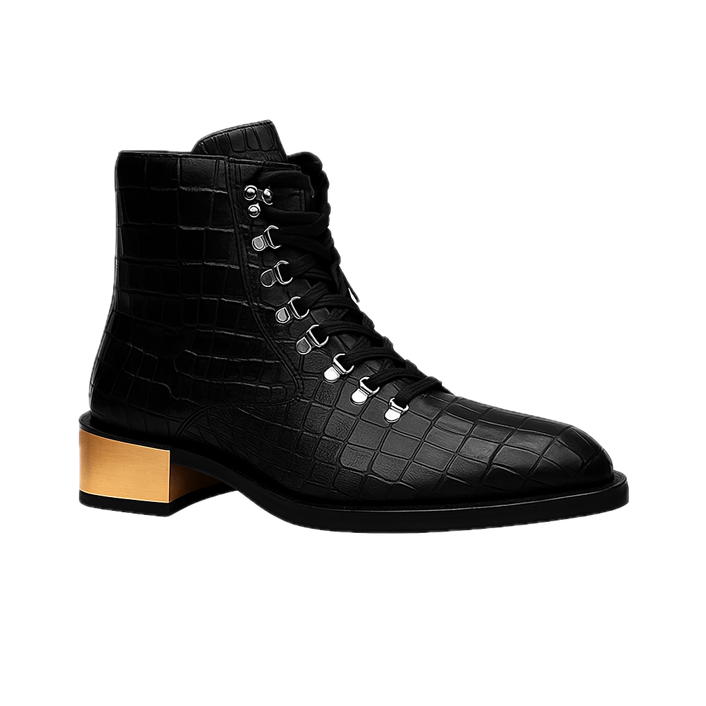 DEADSHOT BOOT | PATENT BLACK