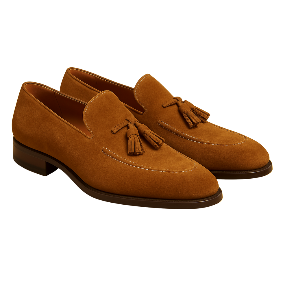 CHARLES LOAFER | SUEDE TAN