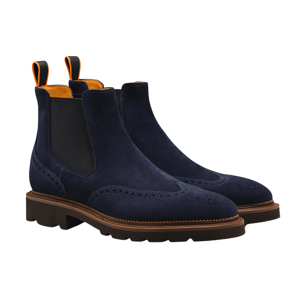 CROWLEY SUEDE BOOT | BLUE