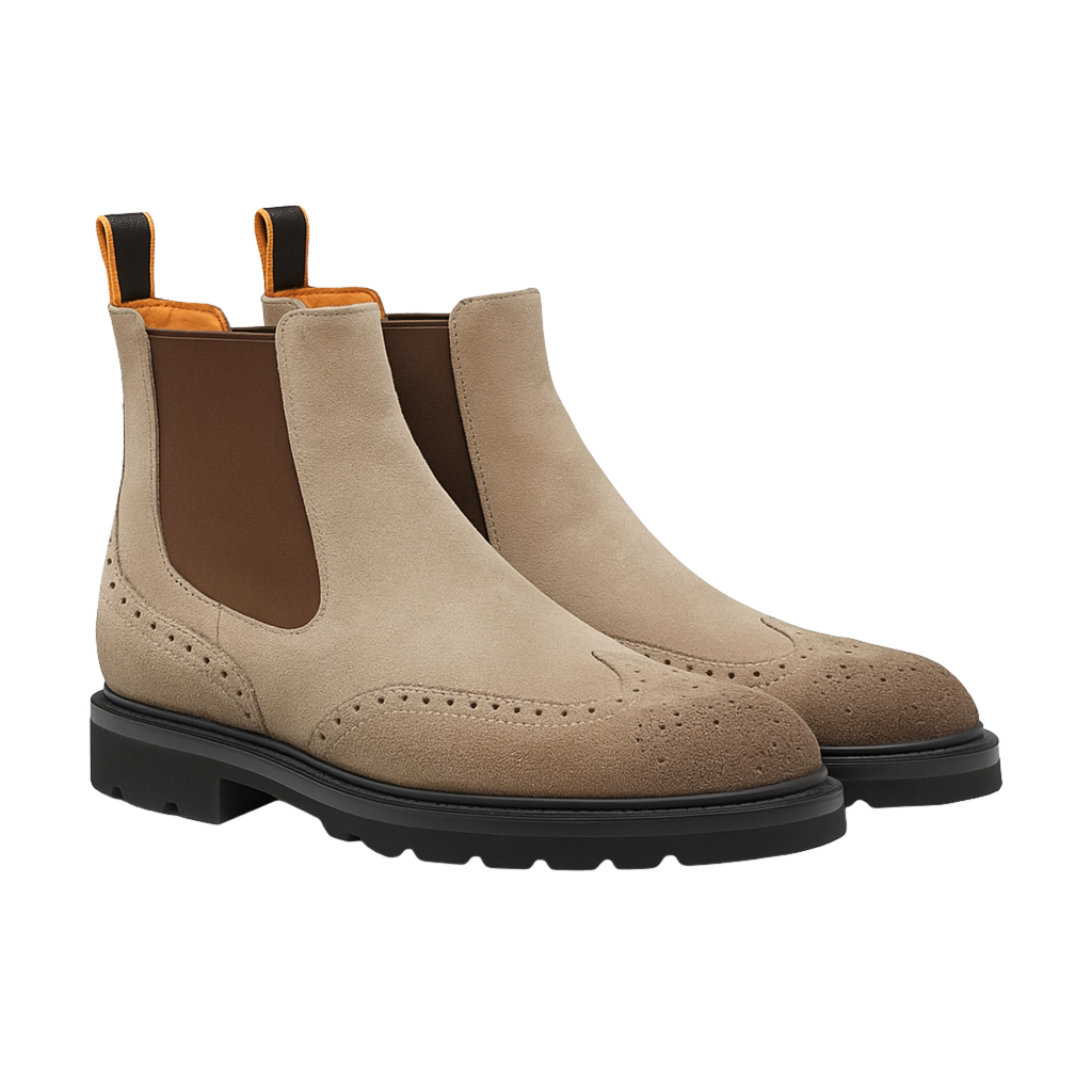 CROWLEY SUEDE BOOT | BEIGE