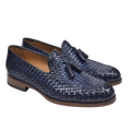 CHARLES LOAFER | TEXTURED BLUE