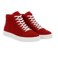CAPO NERO HIGH SNEAKER | RED