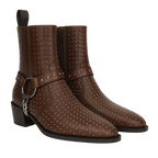 MICHAEL BOOT | BROWN WITH STUDS