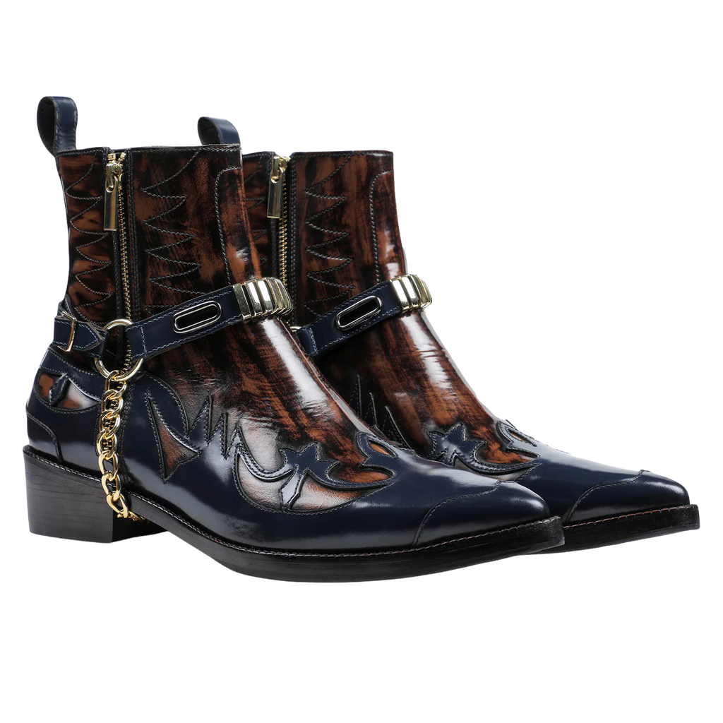 THE DON'S BOOT | BLUE/BROWN