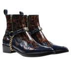 THE DON'S BOOT | BLUE/BROWN