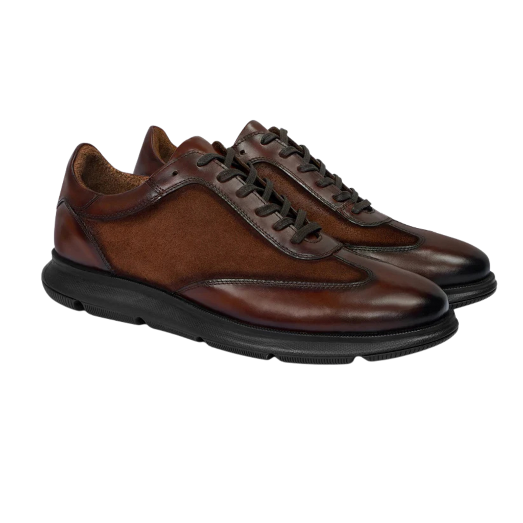 HELLEQUIN SNEAKER | BROWN