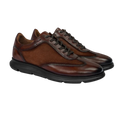 HELLEQUIN SNEAKER | BROWN