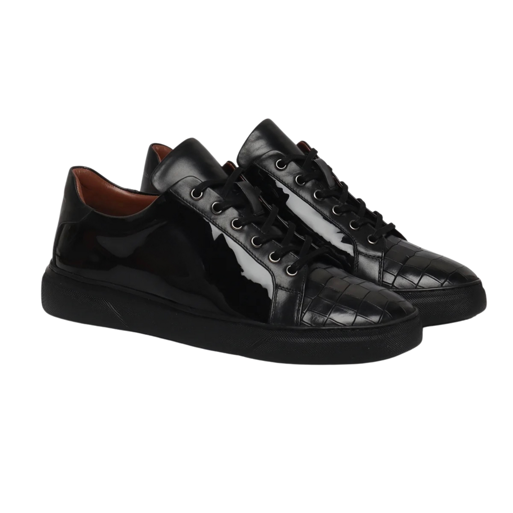 HELLEQUIN SNEAKER | BLACK
