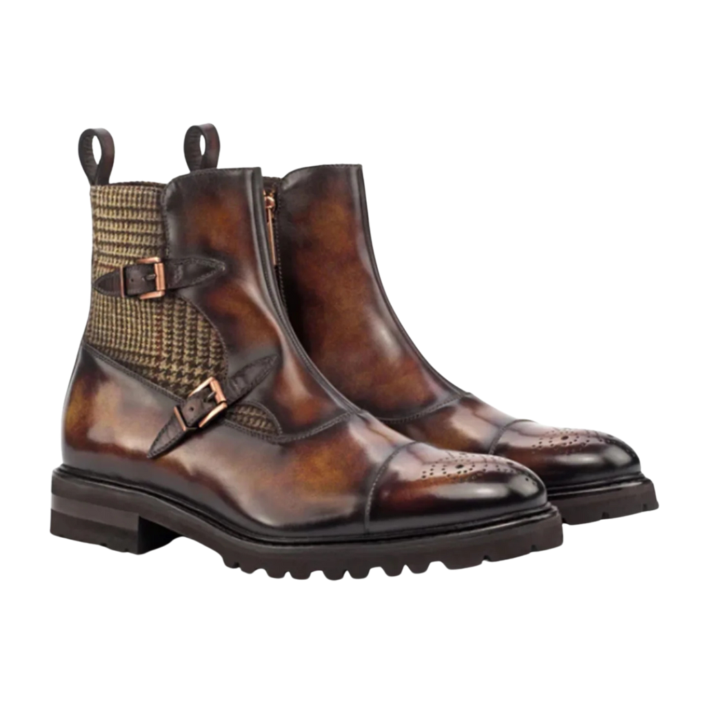 Roma Alta Boot | Brown