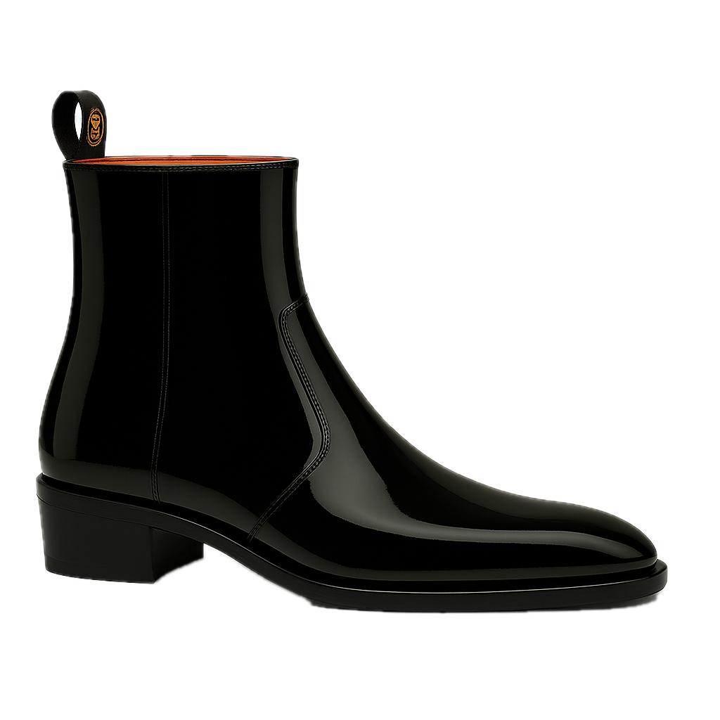 DON MILANO BOOT | PATENT BLACK