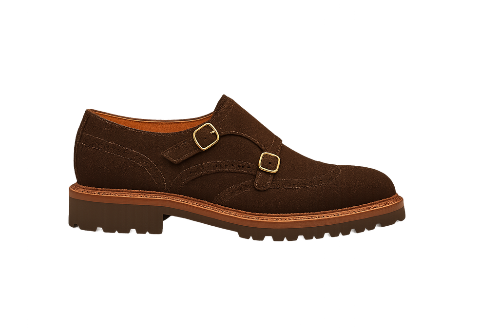 RAVOK MONK | SUEDE BROWN