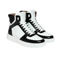 DON GALLO HIGH SNEAKER |BLACK AND WHITE