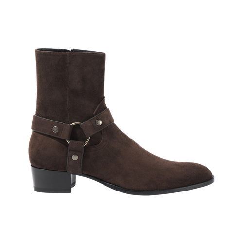 ABGELO SUEDE BOOT | BROWN