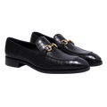 DON VITO CROCO LOAFER | BLACK
