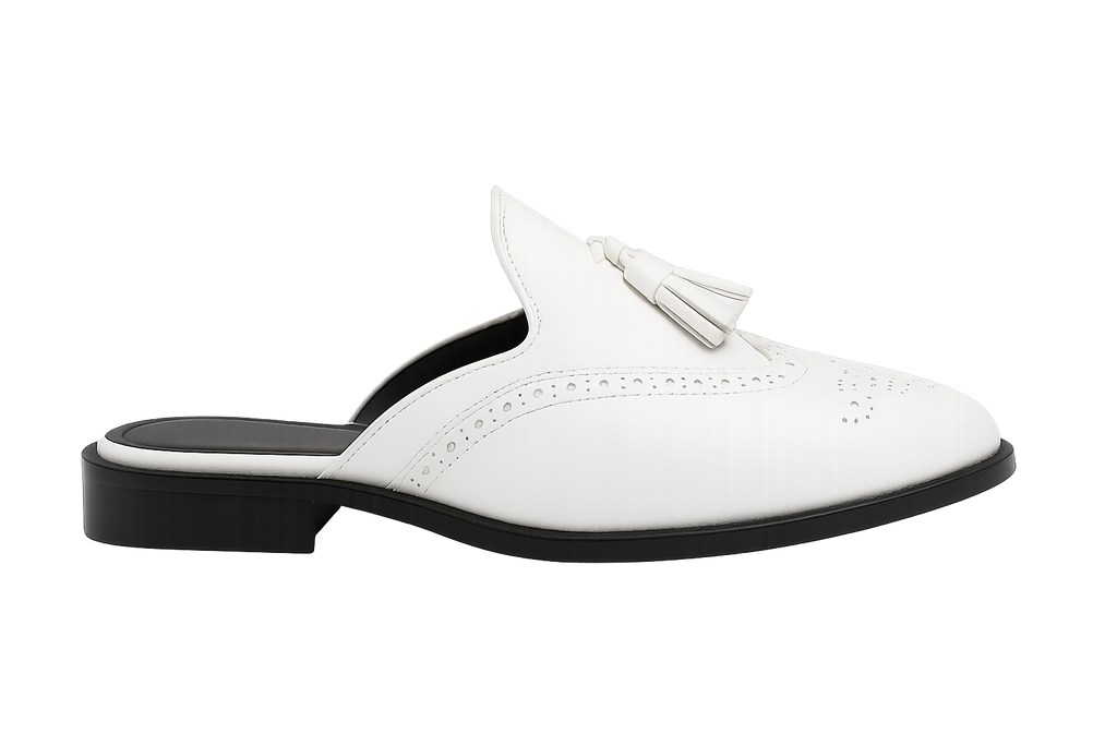 GODFATHER MULE | WHITE