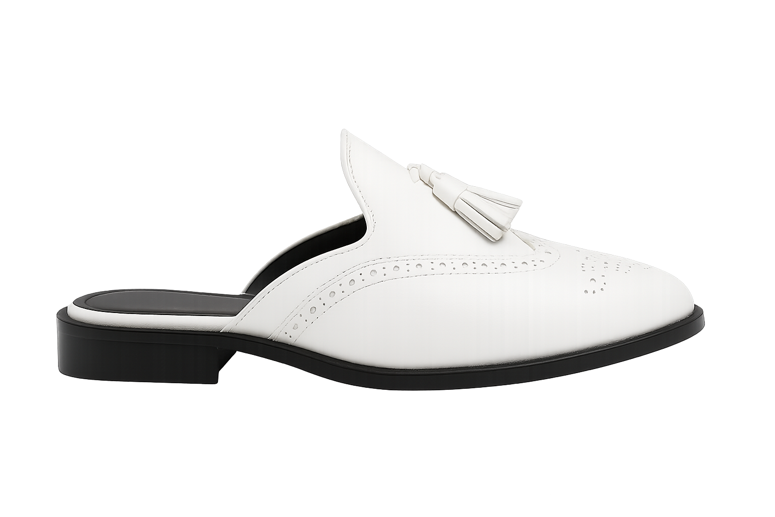 GODFATHER MULE | WHITE
