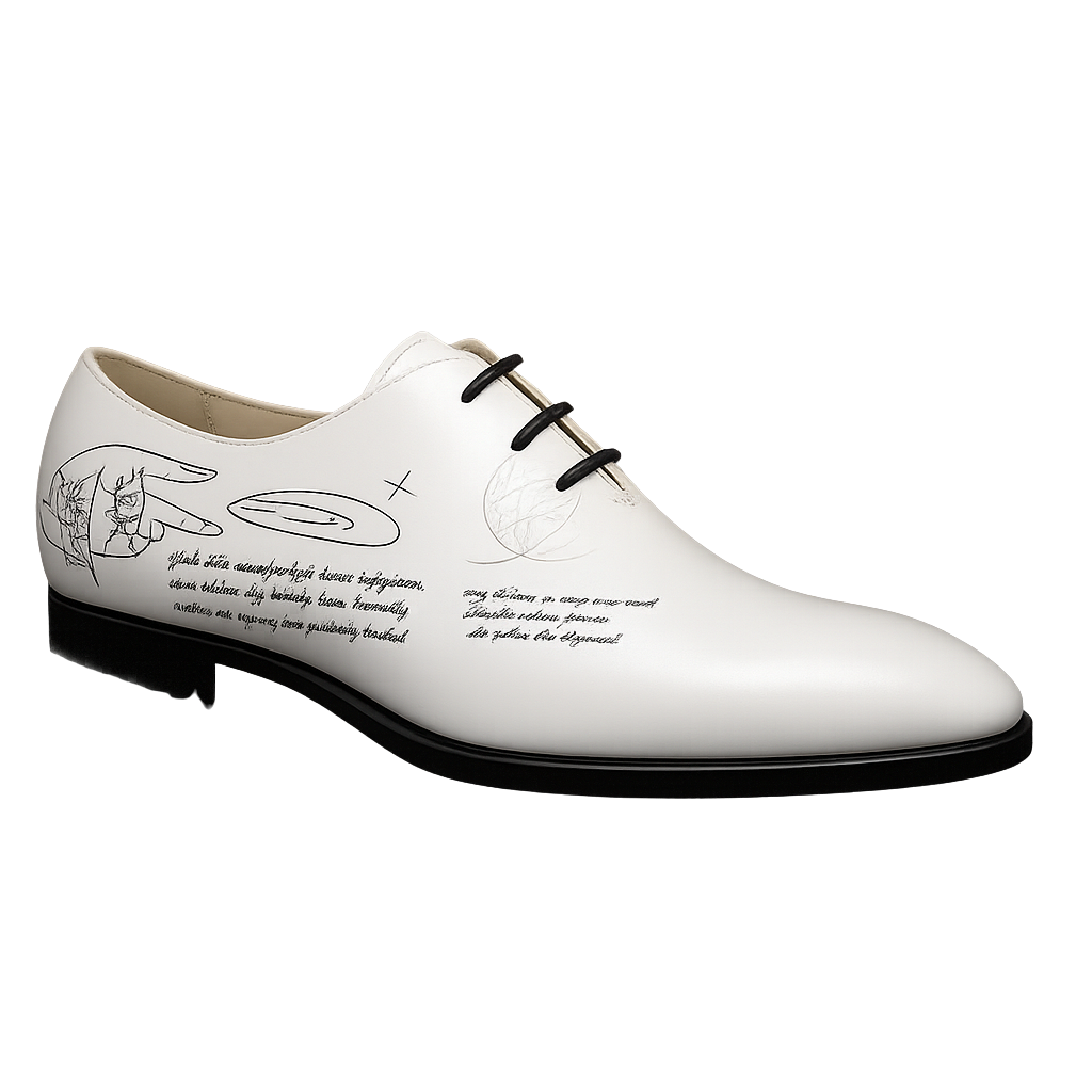 WALTER LACEUP | LASER WHITE