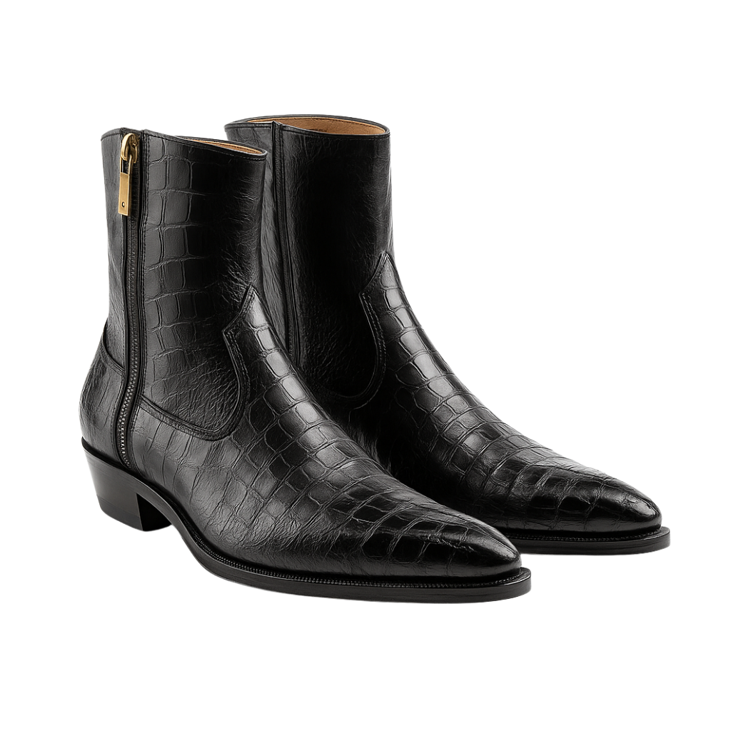 DON MILANO BOOT | CROCO BLACK