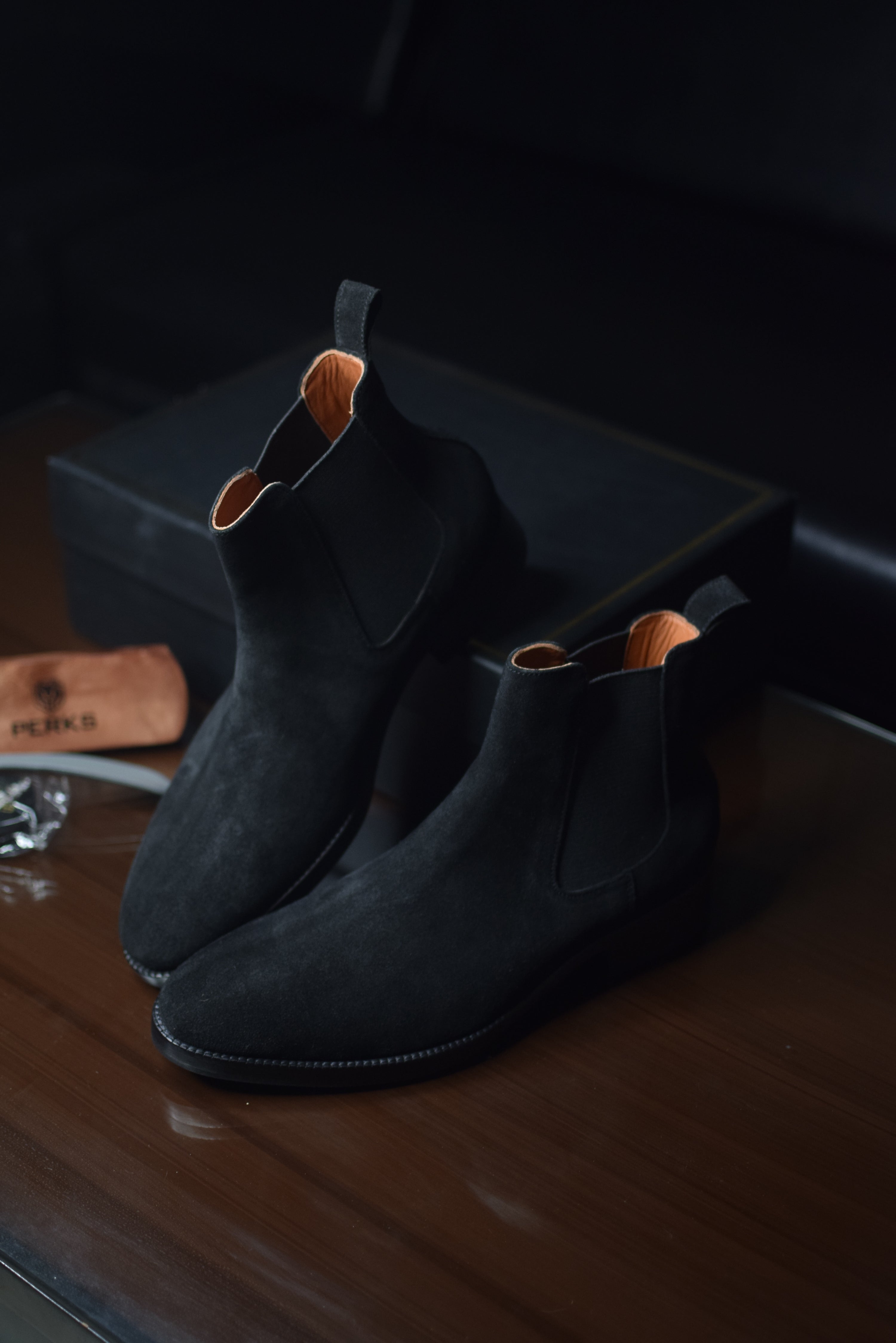 BALBOA SUEDE BOOT | BLACK