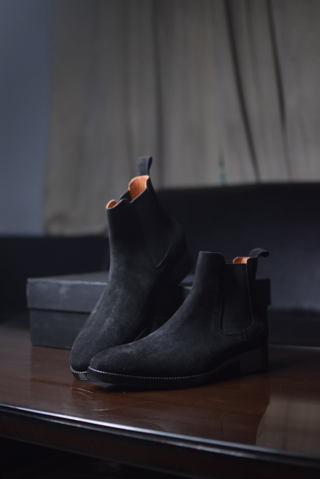 BALBOA SUEDE BOOT | BLACK