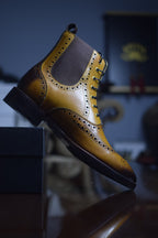 CORLEONE'S BOOT | BROGUE TAN