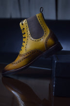 CORLEONE'S BOOT | BROGUE TAN