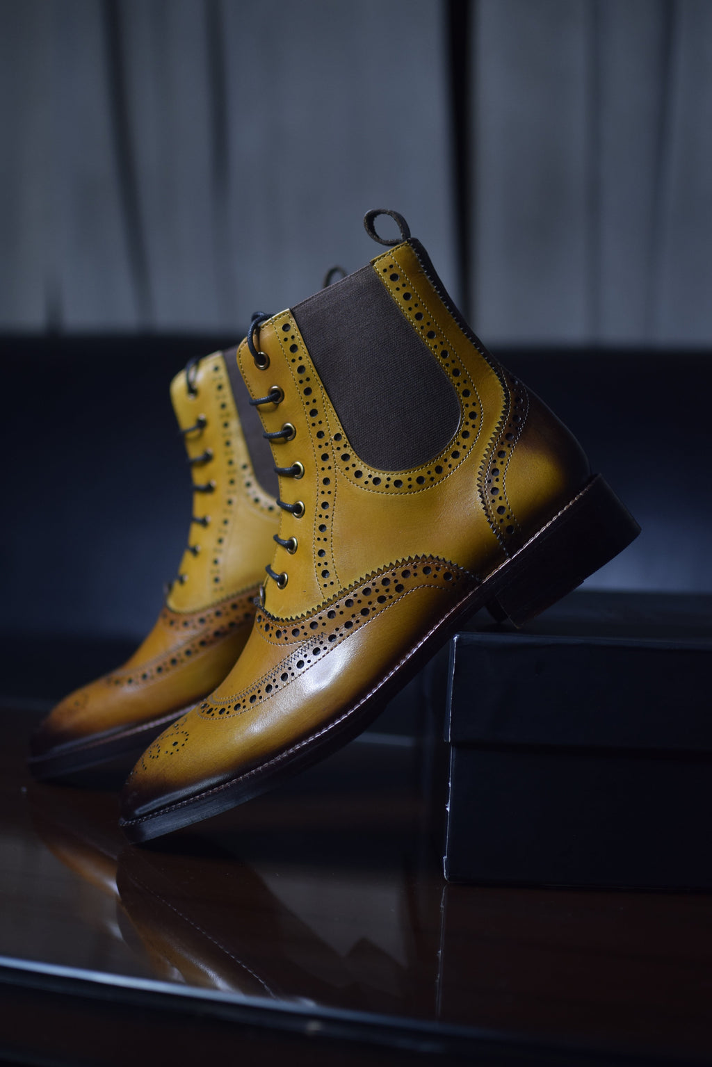 CORLEONE'S BOOT | BROGUE TAN