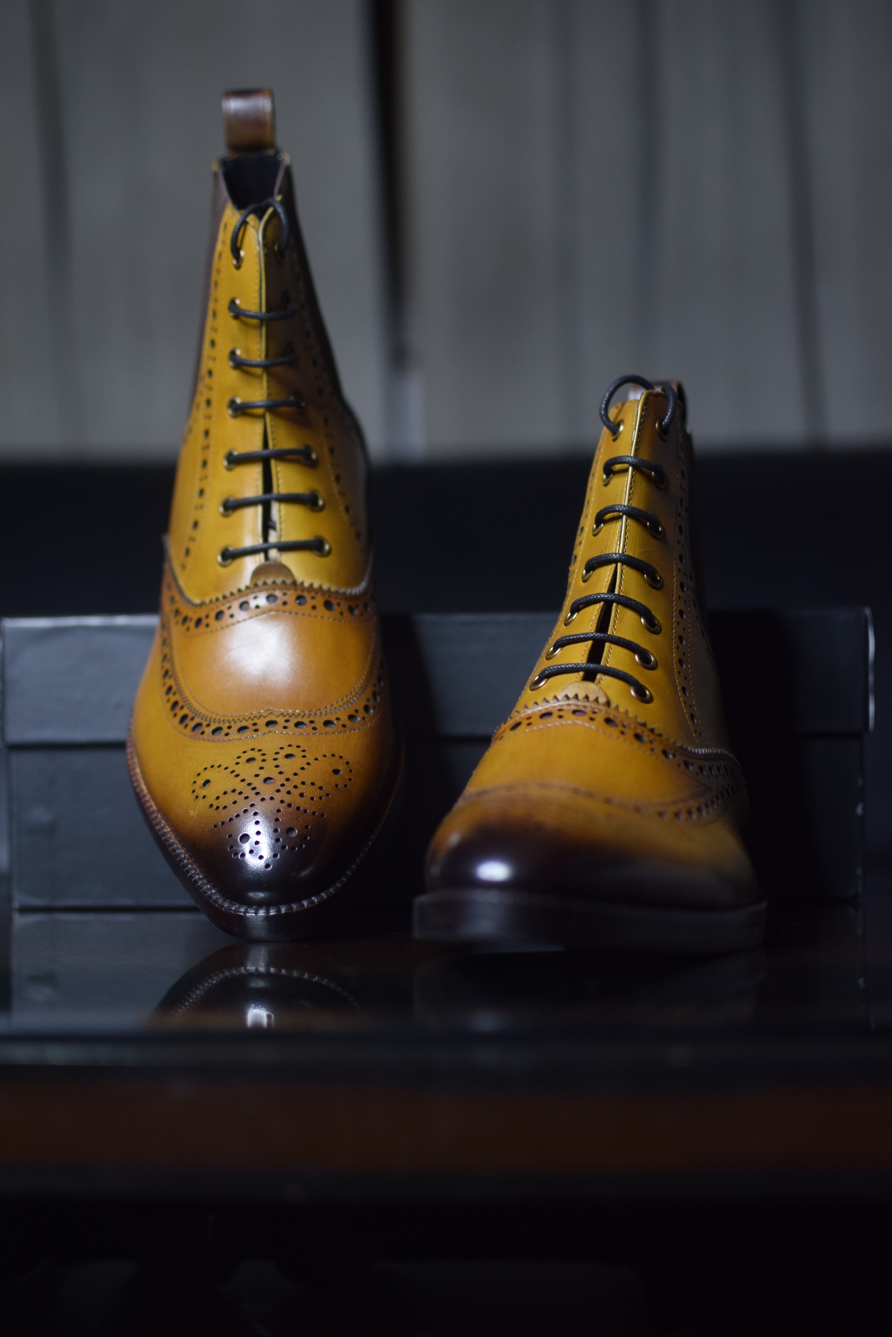 CORLEONE'S BOOT | BROGUE TAN