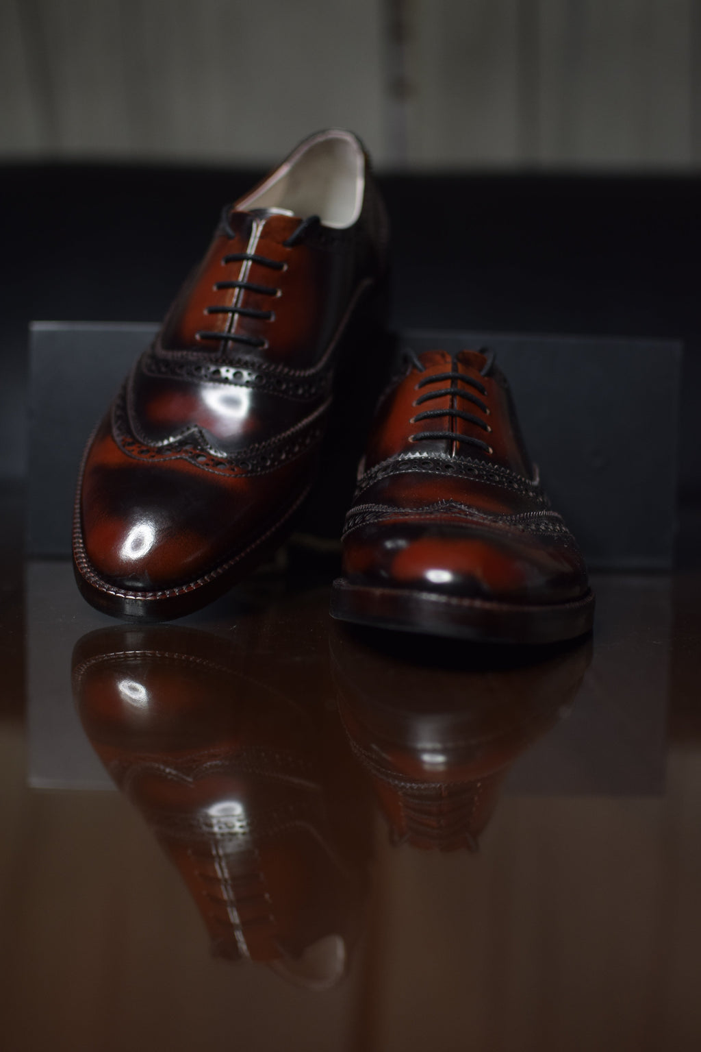PACHO LACEUP | BROGUE RED